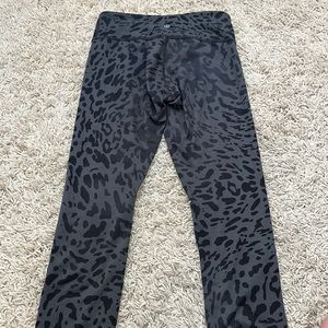 Lululemon Athletica Leopard Print Leggings